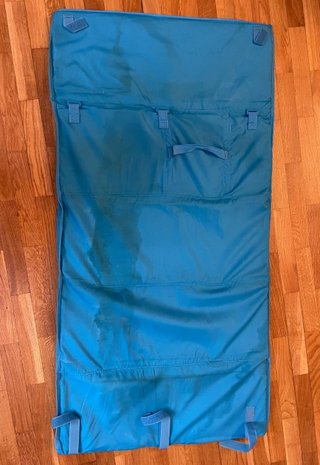 Cuna de viaje plegable Voltereta (Azul)