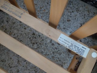 Cuna de madera Cotinfant + Colchón y fundas