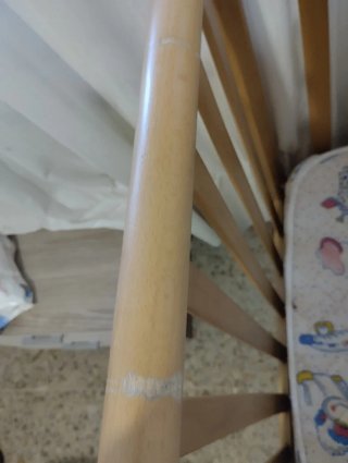 Cuna de madera Cotinfant + Colchón y fundas