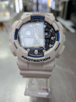 Casio G-Shock GA100B Blanco