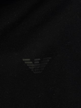 Camiseta Emporio Armani Slim Fit Algodón Negra M
