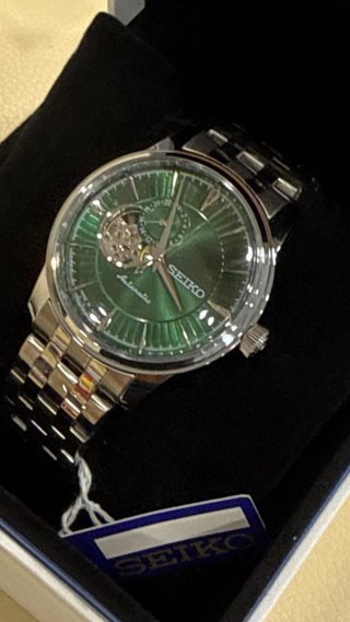 Reloj Mecánico Automático Seiko MOD Presage  Verde