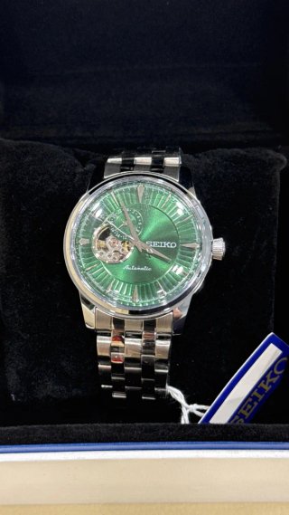 Reloj Mecánico Automático Seiko MOD Presage  Verde