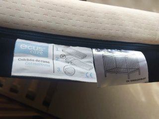 Cuna Micuna Nature 120x60 Gris