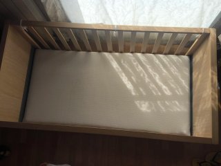 Cuna Micuna Nature 120x60 Gris
