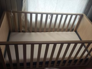 Cuna Micuna Nature 120x60 Gris