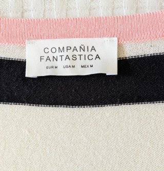 Jersey manga corta rayas Compañía Fantástica t. M
