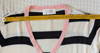 Jersey manga corta rayas Compañía Fantástica t. M