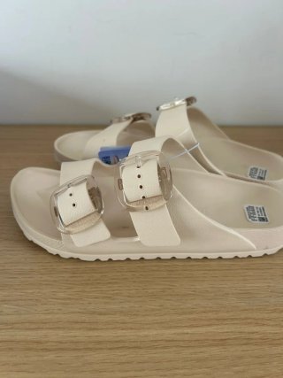Sandalias Birkenstock Eva Talla 39 Beige
