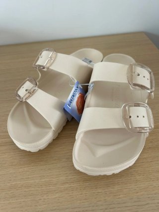 Sandalias Birkenstock Eva Talla 39 Beige