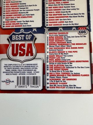 CD Best of USA - 5 Discos