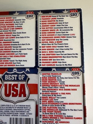 CD Best of USA - 5 Discos