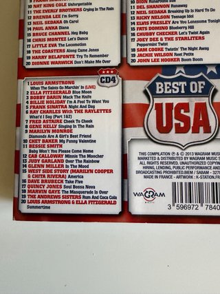 CD Best of USA - 5 Discos