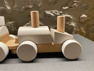 Tren de madera para niños