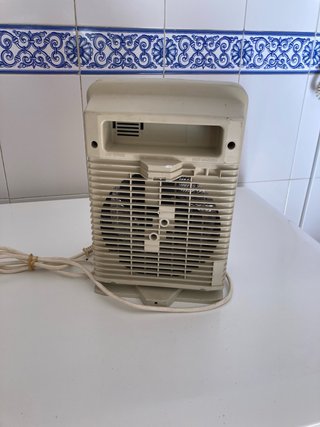 Calefactor Abarron Portátil Blanco