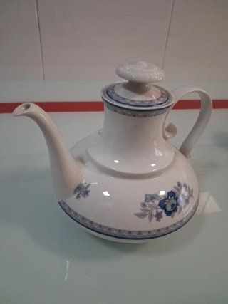 Juego de café de porcelana Santa Clara