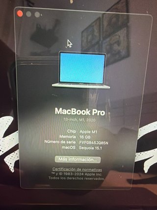 MacBook Pro M1 Gris Espacial