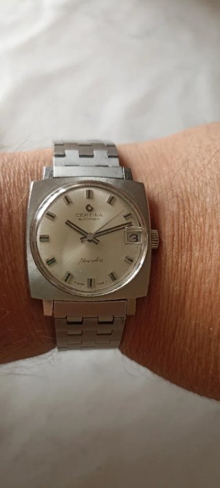 Certina New Art Automático Reloj Suizo