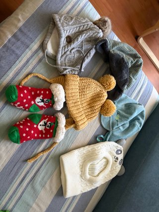 Lote Gorros Invierno Niños
