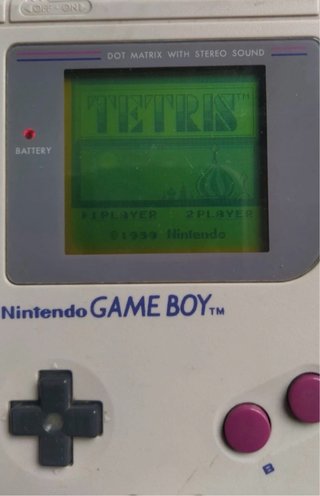 Nintendo Game Boy con Tetris