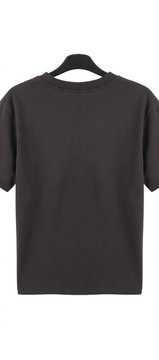 Camiseta Primark Gris Estampado Floral