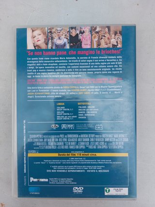 DVD Marie Antoinette