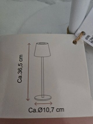 Lámpara LED Inalámbrica. Nueva