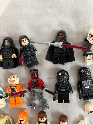 Lote LEGO Star Wars minifiguras y accesorios