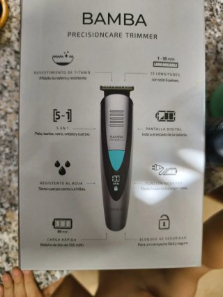 Recortadora Cecotec Bamba Precisioncare