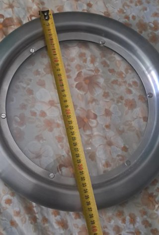 Claraboya para Puerta 37 cm