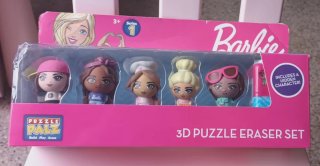 Barbie Puzzle Palz Gomas 3D Sorpresa