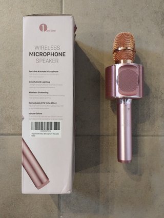 Microfono Speaker Wireless Karaoke 1by one