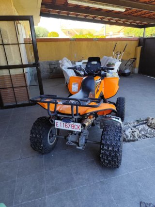 Kawasaki KFX 700 Naranja