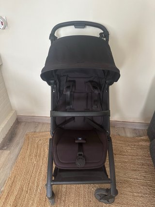Silla de paseo Joolz Aer 2 negra con barra