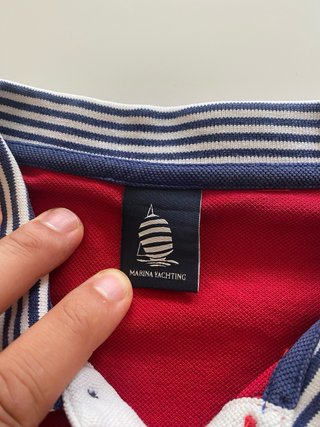 Maglia Polo Uomo Marina Yachting Rossa Tg. L