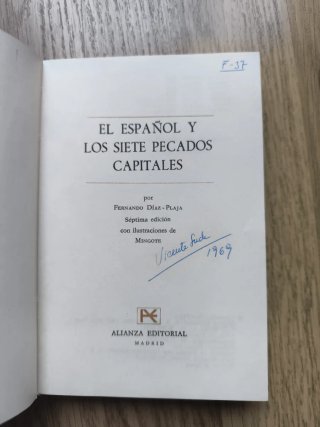 Historia España Libro antiguo