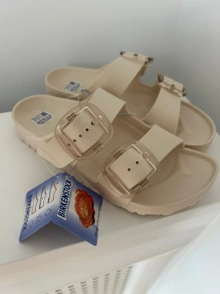 Sandalias Birkenstock Talla 35 Beige Eva