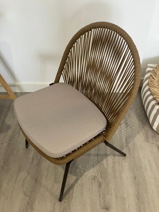 Silla moderna Acapulco con cojín
