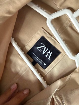 Chaqueta Zara Beige