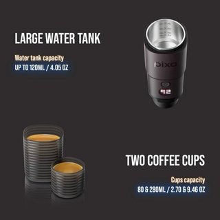 Cafetera portátil Pixapresso wacaco inalambrica
