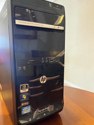 Ordenador HP Negro Completo(Oportunidad)