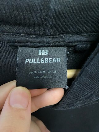 Sudadera Pull&Bear Negra