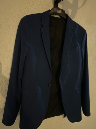 Traje azul