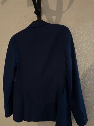 Traje azul
