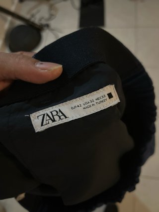 Traje azul