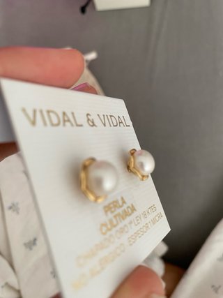 Pendientes Perla Cultivada Vidal & Vidal