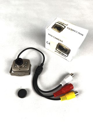 2 Mini Cámaras Seguridad 6 LED