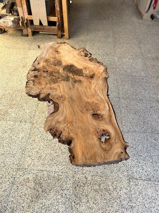 Mesa centro raíz madera rústica