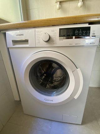 Lavadora Siemens IQdrive 8kg 1500 RPM