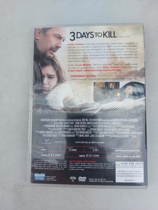 DVD 3 Days to Kill